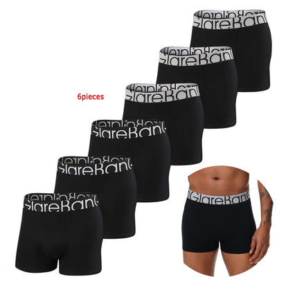 Men’s Boxer Shorts 6 Pack – Soft Cotton Stretch Underwear