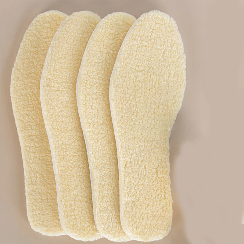 Warm Insoles Fleece Winter Shoe Inserts for Snow Boots