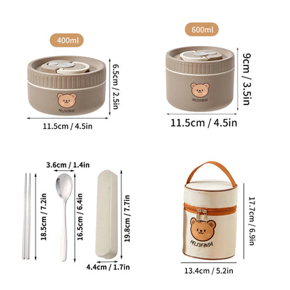 Insulated Stainless Steel Lunch Box
