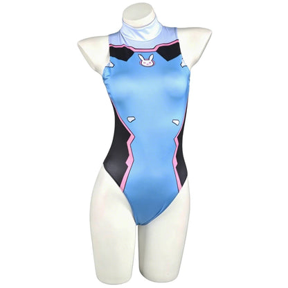 Game DVA Jumpsuit Printed Sexy Swimsuit Cosplay Costume Women Anime Swimsuit Sexy Lingerie Bathing Suit Halloween Costumes