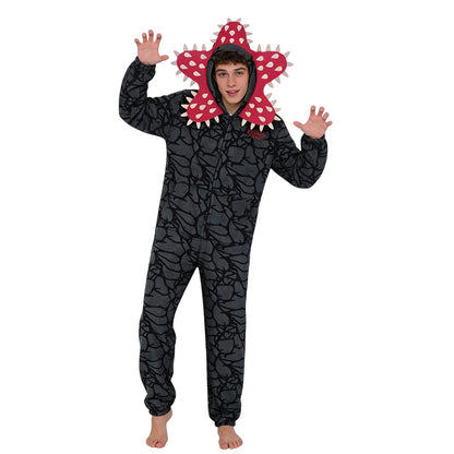 Fall Winter Thicken Cannibal Flower Cosplay Costume Fashionable Comfortable Pajamas for Adults  Movie Merchandise