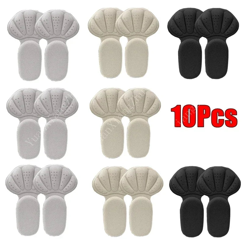Heel Protector Pads – T-Shaped Non-Slip Shoe Heel Grips