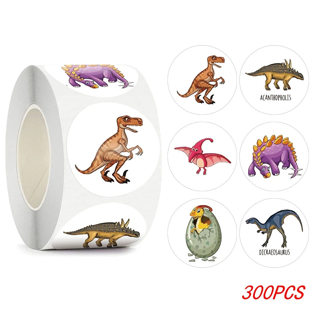 Dinosaur Stickers 100-500 Pack