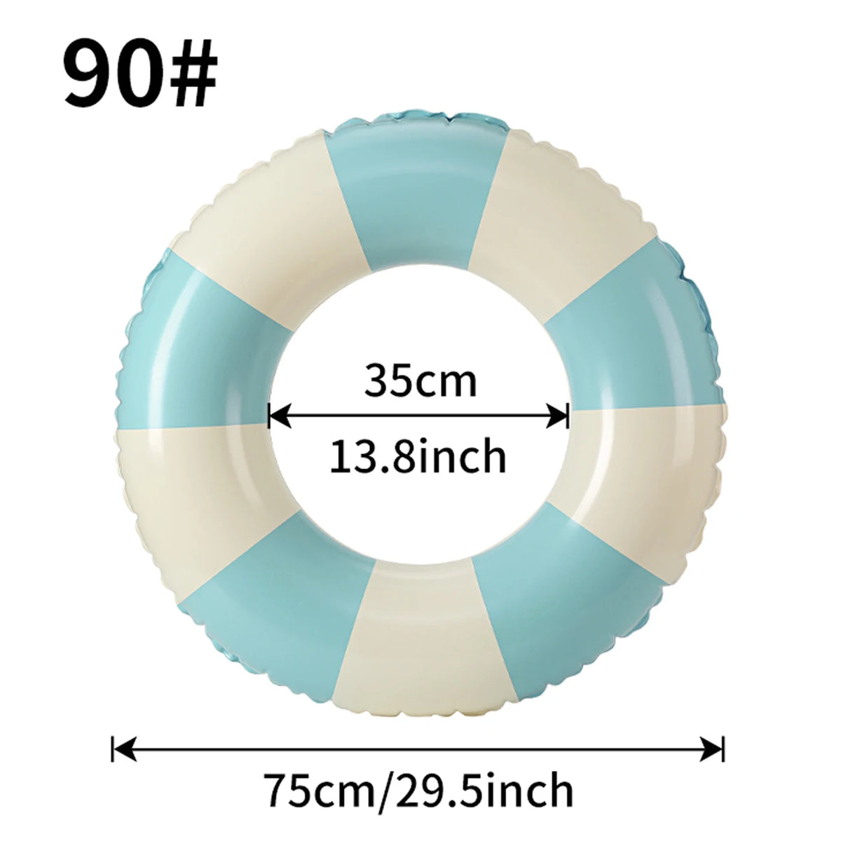 Inflatable Swimming Ring Macaron Pool Float for Summer Pool Parties