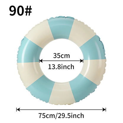 Inflatable Swimming Ring Macaron Pool Float for Summer Pool Parties