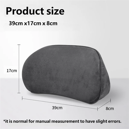 Car Lumbar Support Cushion Memory Foam Back Support Pillow