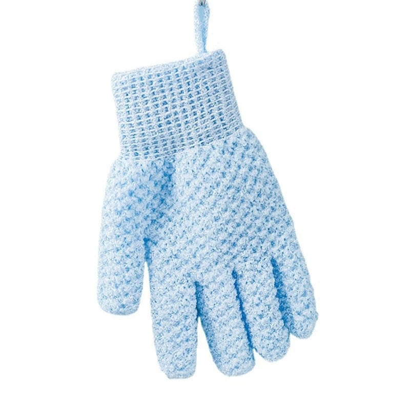 Exfoliating Shower Glove 5-Finger Bath Scrubbing Glove