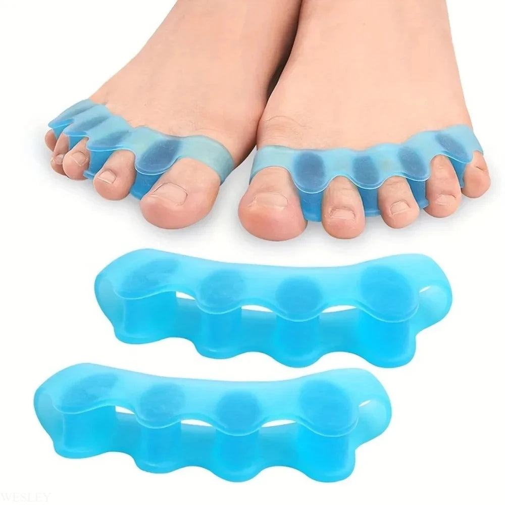 Toe Separators Silicone Reusable Toe Spacers for Feet