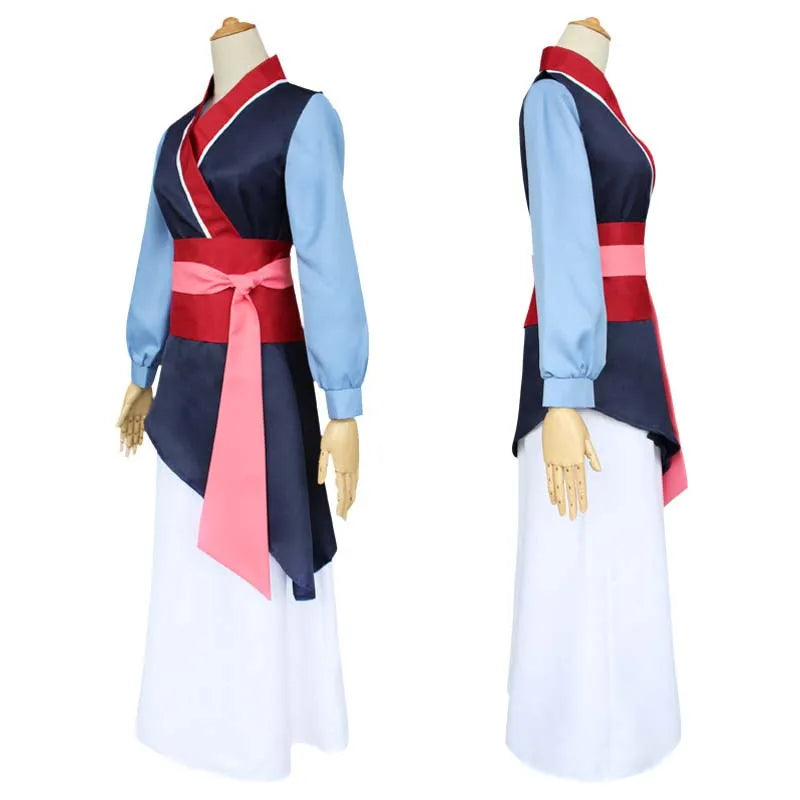 Women Chinese Style Hanfu Costume Set Traditional Outfits Fancy Dress For Halloween Carnival Stage Performance Comic-Con Cosplay
