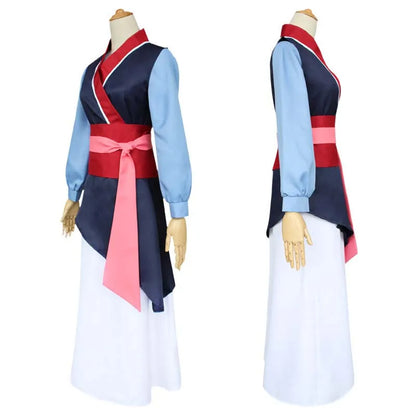 Women Chinese Style Hanfu Costume Set Traditional Outfits Fancy Dress For Halloween Carnival Stage Performance Comic-Con Cosplay