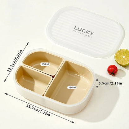 3 Compartment Bento Box