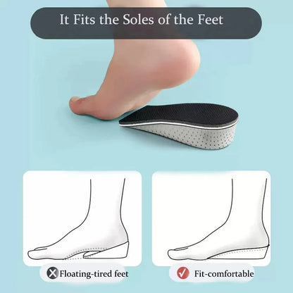 Height Increase Insoles Memory Foam Heel Lift Shoe Inserts