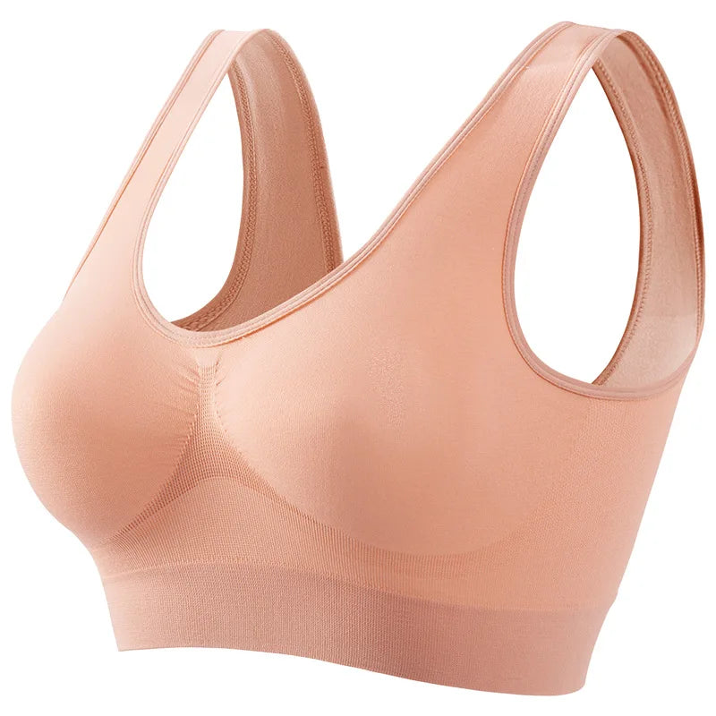 Women’s Seamless Sports Bra – Push-Up Bralette