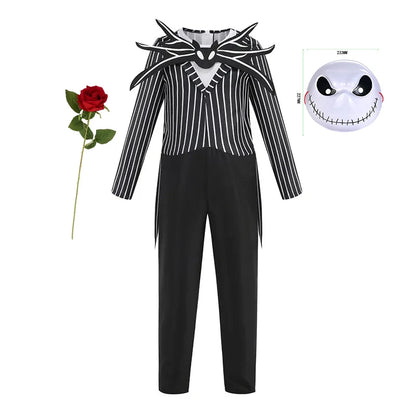 Baby Girls Patchwork Rag Doll Cosplay Dress Kids Fancy Outfit for Halloween Carnival Birthday Theme Party Role Play Dress-Up