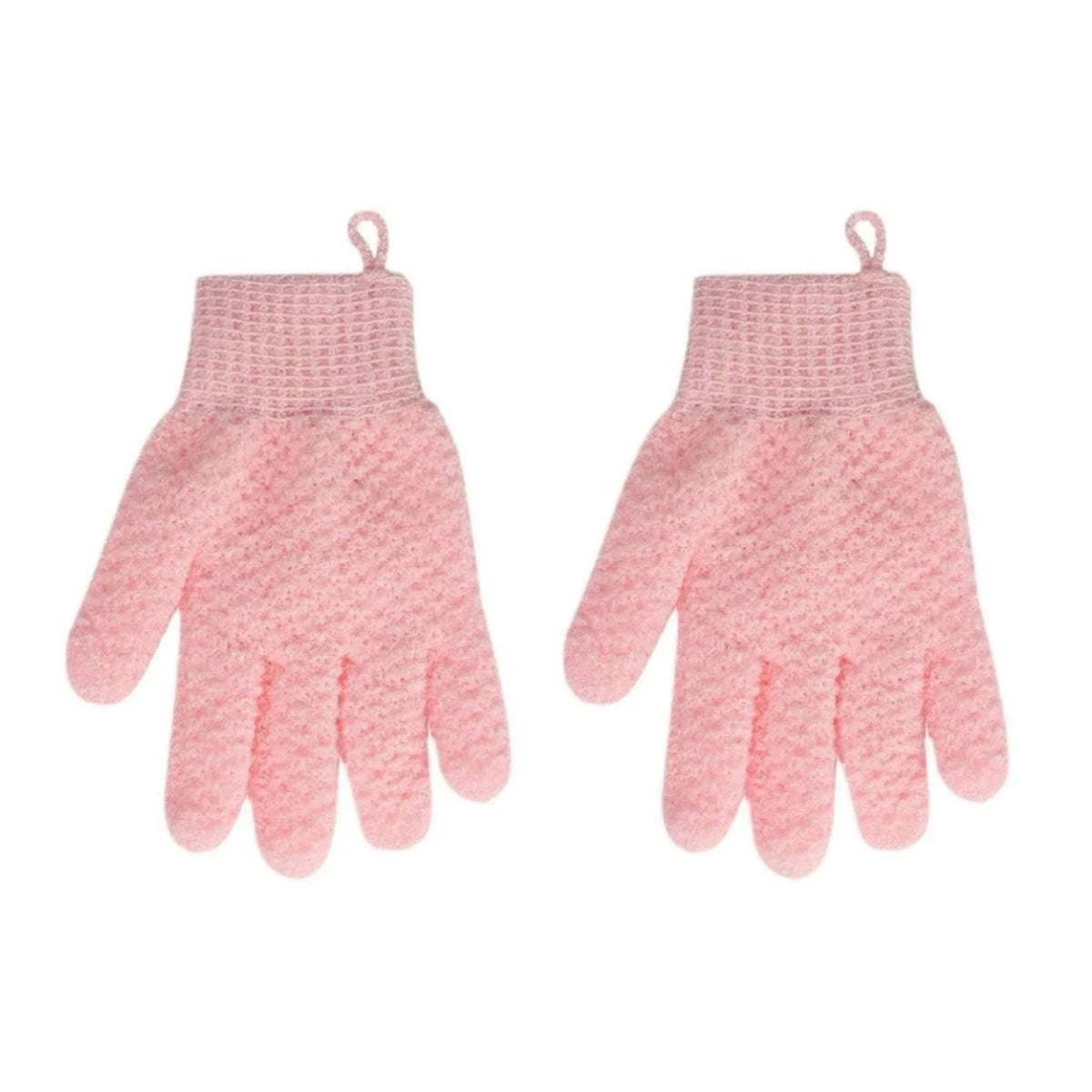 Exfoliating Shower Glove 5-Finger Bath Scrubbing Glove