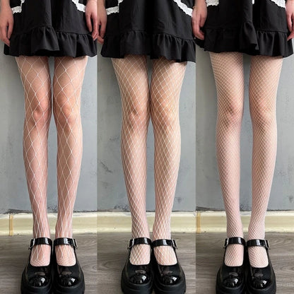 Fishnet Tights for Women – Thin Mesh Nylon Hosiery