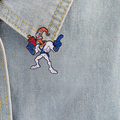 Retro Game Enamel Pin