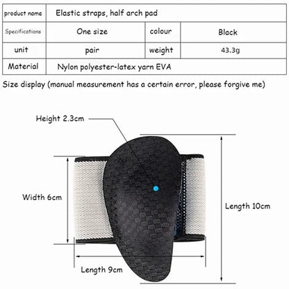 Orthopedic Arch Support Insoles for Shoes