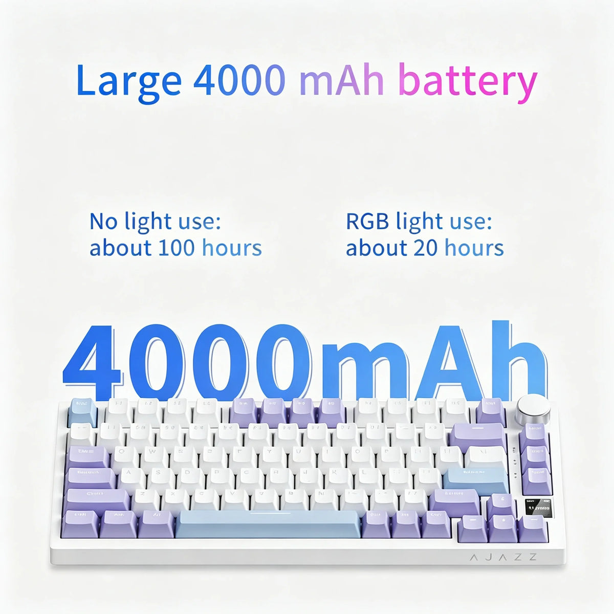 Wireless Mechanical Keyboard 82-Key RGB