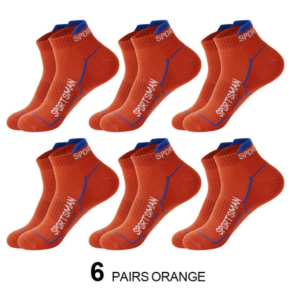 Men's No Show Socks Breathable Ankle Running Sport Socks