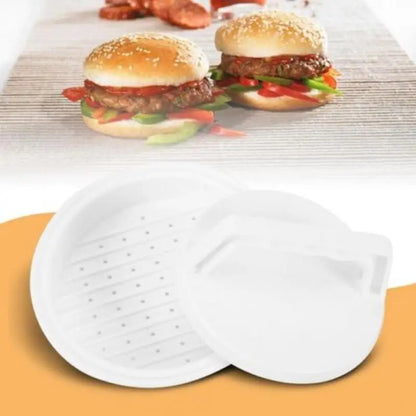 Hamburger Press Stuffed Burger Patty Maker Plastic Meat Grill Tool