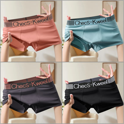 Men’s Cotton Boxer Shorts – Stretch Knit Underwear