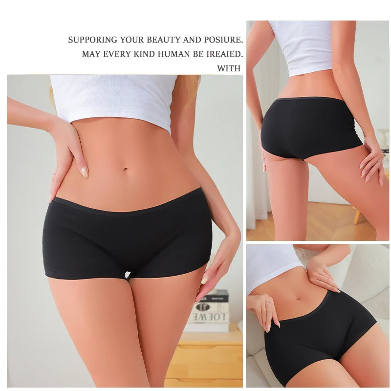 Women’s Seamless Panties – Comfortable Sports Briefs S-XL
