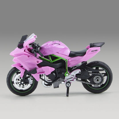 Diecast Motorcycle Model – 1:18 Alloy Racing Bike