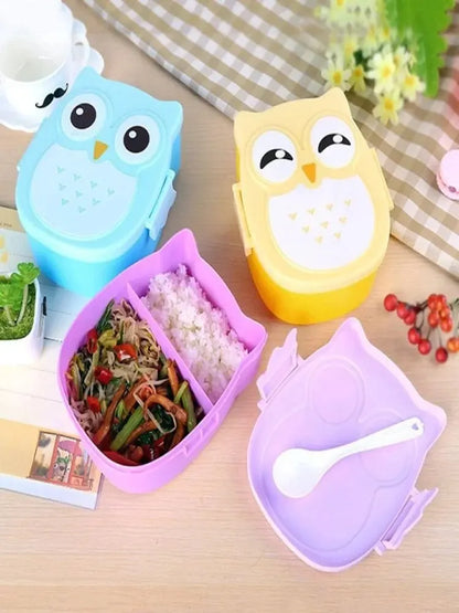 Owl Bento Lunch Box