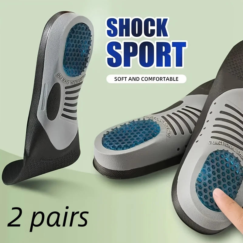 Sports Insoles – EVA Cushioned Arch Support Shoe Inserts