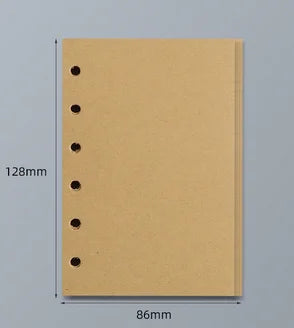 Loose Leaf Notebook Refill – A5 A6 A7 Lined, Blank & Grid Paper