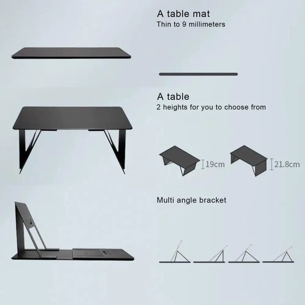 Foldable Laptop Stand – 6-in-1 Adjustable Desk Support