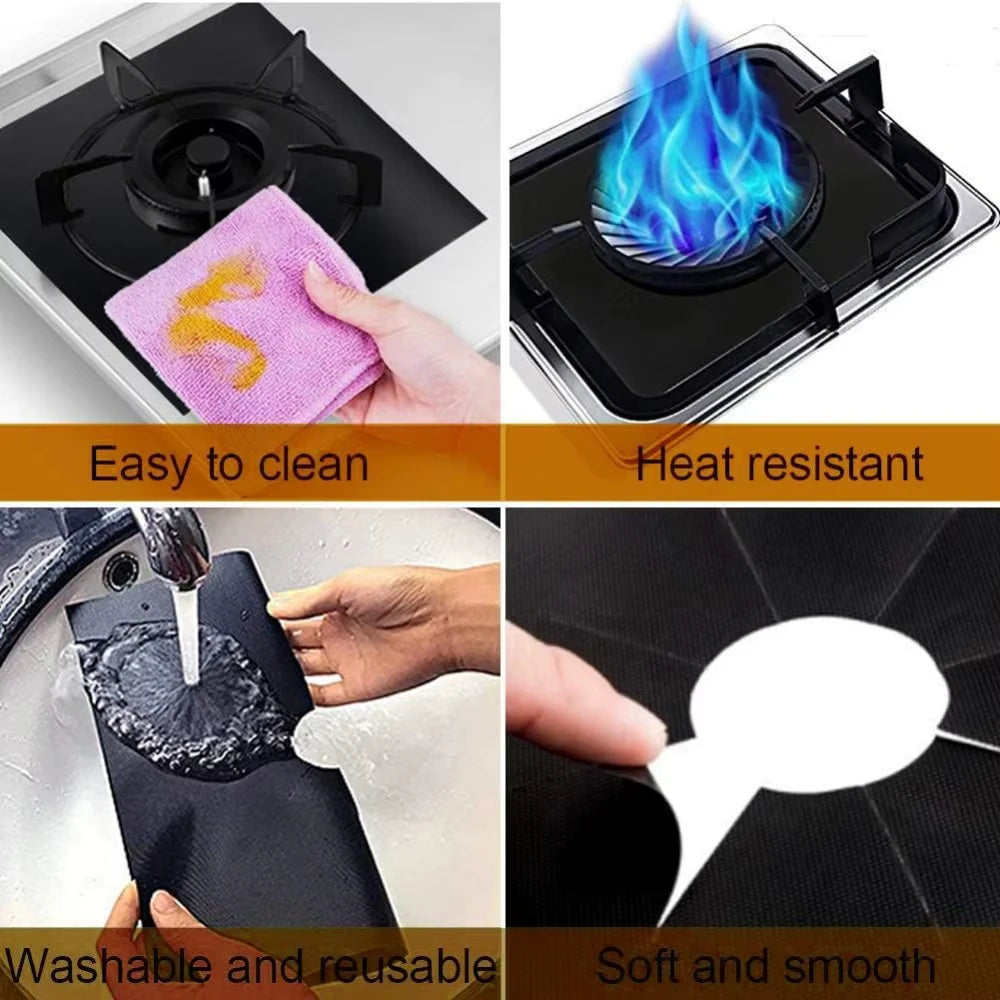 Stove Burner Covers Reusable Heat