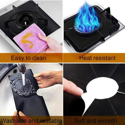 Stove Burner Covers Reusable Heat