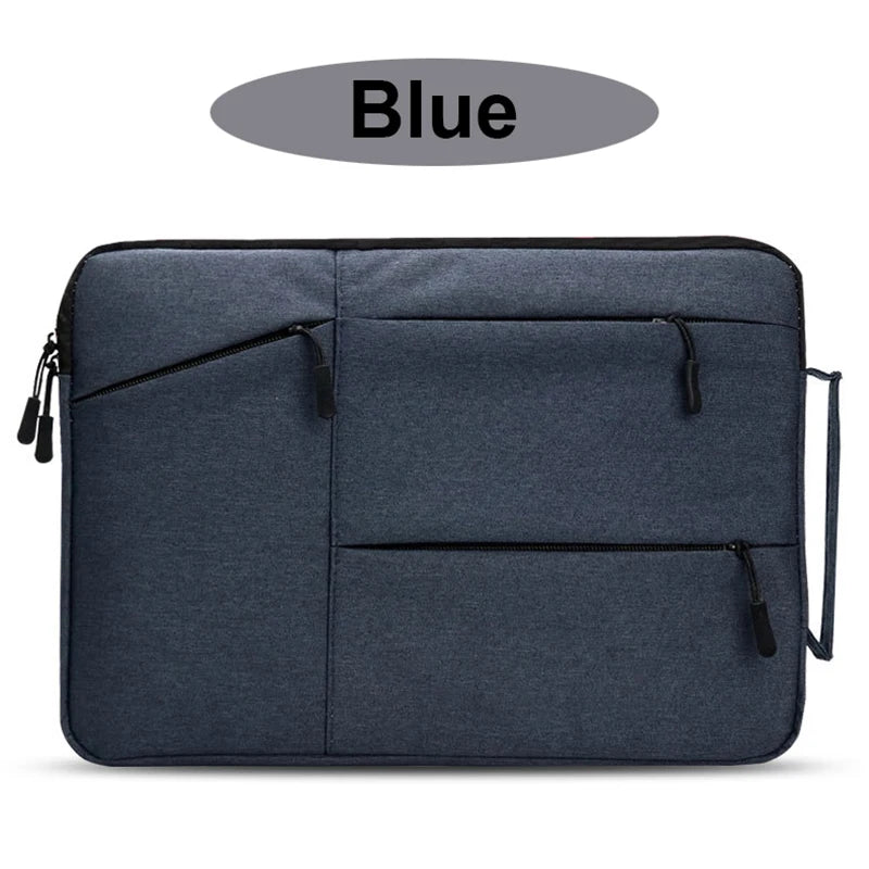 Portable Laptop Sleeve Bag – Canvas Zipper Case for 11–15.6 Inch