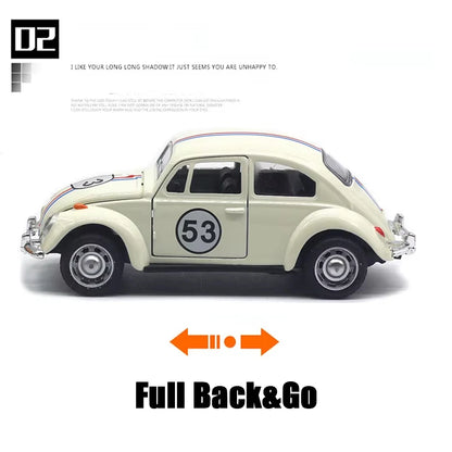 1:32 Diecast Car Model – Vintage Pull-Back Racing Car