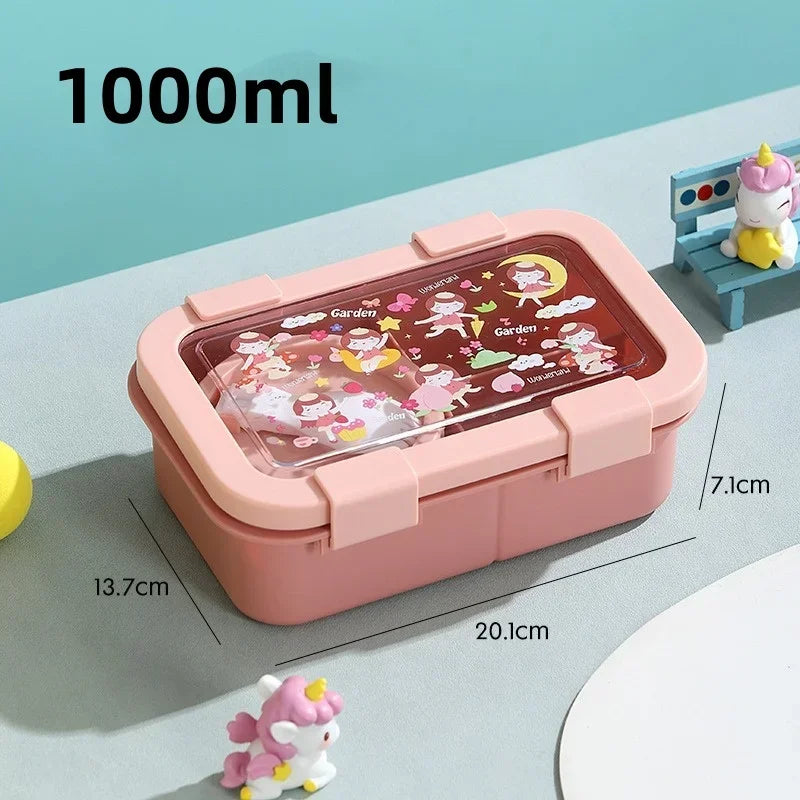 Bento Lunch Box – Leakproof Portable Container with Soup Bowl