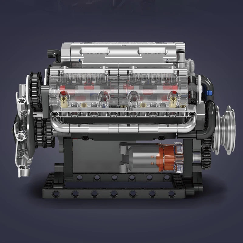V8 Engine Building Blocks