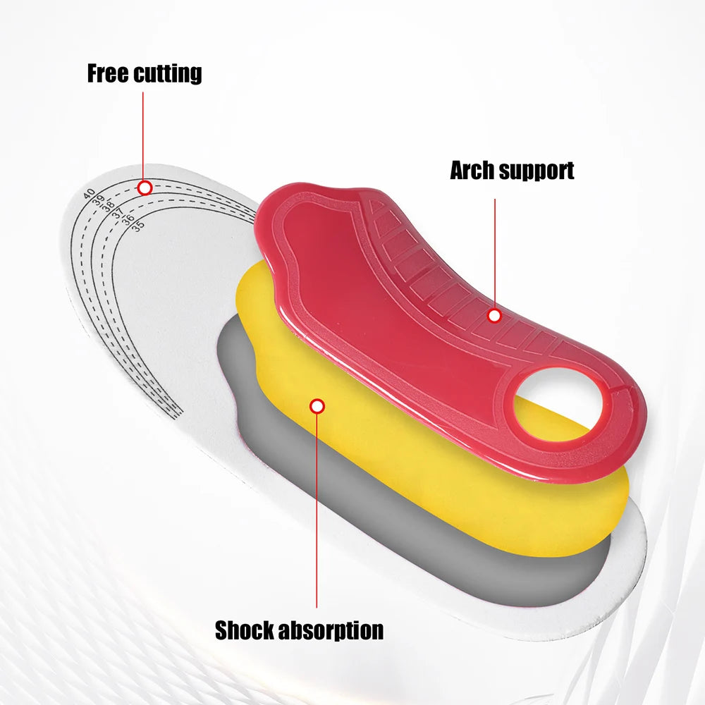 Orthotic Arch Support Insoles – EVA Cushion Inserts for Everyday Shoes
