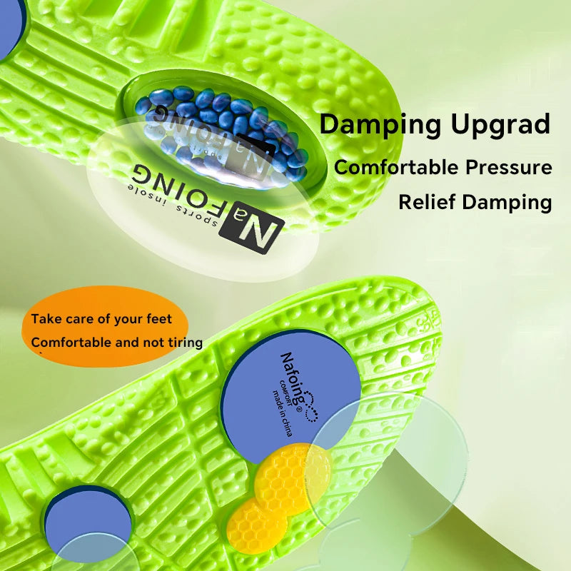 Shock Absorbing Insoles – Breathable EVA Cushion Inserts EU 35–46