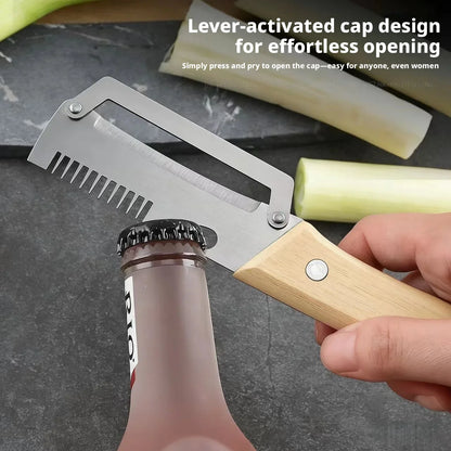 Vegetable Peeler with Wooden Handle