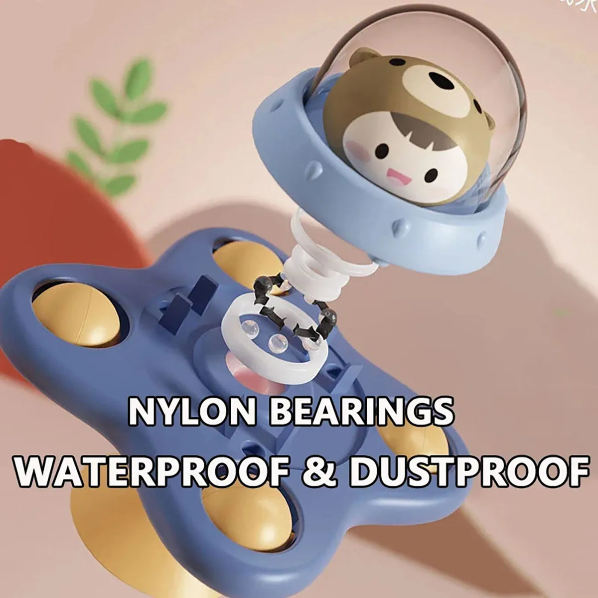 Baby Bath Spinner Toy – Suction Cup Sensory Bath Toy