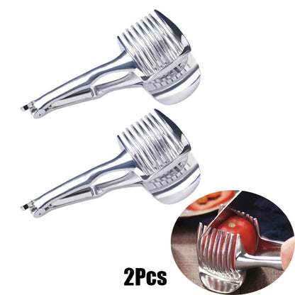 Citrus Fruit Slicer Stainless Steel Handheld Lemon Orange Cutter