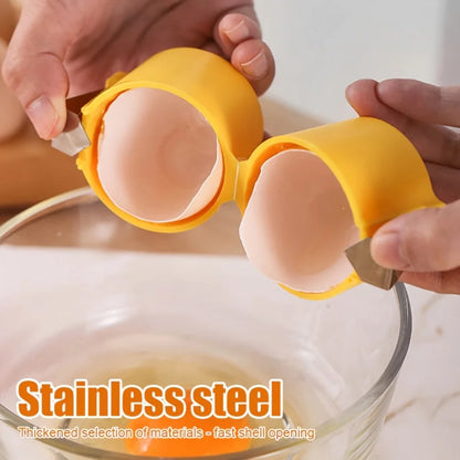 Stainless Steel Egg Separator Tool for Baking & Cooking