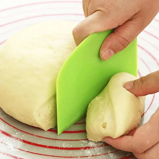 Cake Cream Spatula Plastic Butter Scraper Baking Tool