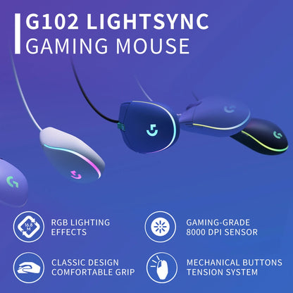 Wired Gaming Mouse 8000 DPI RGB