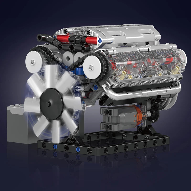 V8 Engine Building Blocks