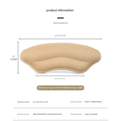 Heel Pads for Loose Shoes – Self-Adhesive Heel Inserts 8-Pack
