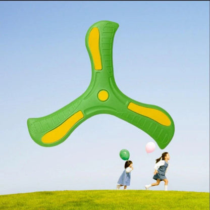 Soft Boomerang – Three-Leaf Night Light Flying Disc