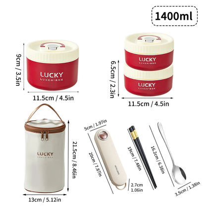 Insulated Stainless Steel Lunch Box